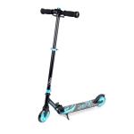 Tempish Nixin 125 AL II blå – let, foldbart børneløbehjul med 125 mm hjul, sænket deck og fodbremse. Justerbart styr: 77,5/82,5/87,5 cm.