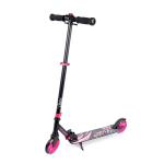 Tempish Nixin 125 AL II pink – let, foldbart børneløbehjul med 125 mm hjul, sænket deck og fodbremse. Justerbart styr: 77,5/82,5/87,5 cm.