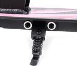 Tempish Nixin 125 AL II pink – let, foldbart børneløbehjul med 125 mm hjul, sænket deck og fodbremse. Justerbart styr: 77,5/82,5/87,5 cm.