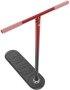INDO Fusion Tornado trampolin-scooter – blødt, bredt deck og justerbar bar til sikre barspins, tailwhips og flips på trampolin/foam pit.