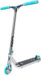 CORE CG1 trick løbehjul – raw/teal. Stabilt setup til park og street med lav vægt og god kontrol.