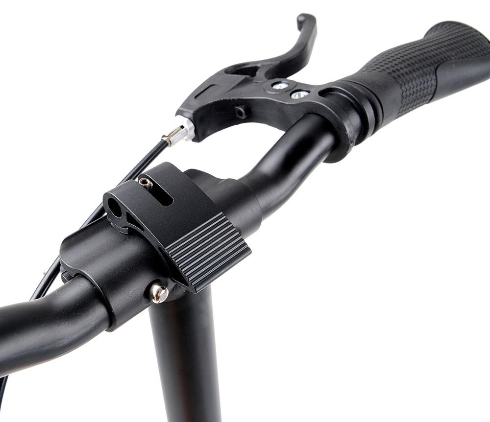 Tempish Nixin 145 II AL – let, foldbart børneløbehjul med 145 mm hjul, sænket deck og fodbremse. Justerbart styr: 78/83/88 cm. Maks. 100 kg.