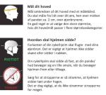 Raven F511 børnehjelm i hvid/pink med dial-fit, ABS/EPS og 11 ventilationshuller – størrelser XS–M.