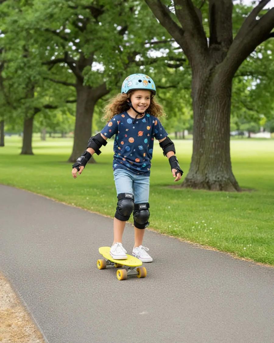 CORE Junior beskyttelsessæt 3-pak - sort