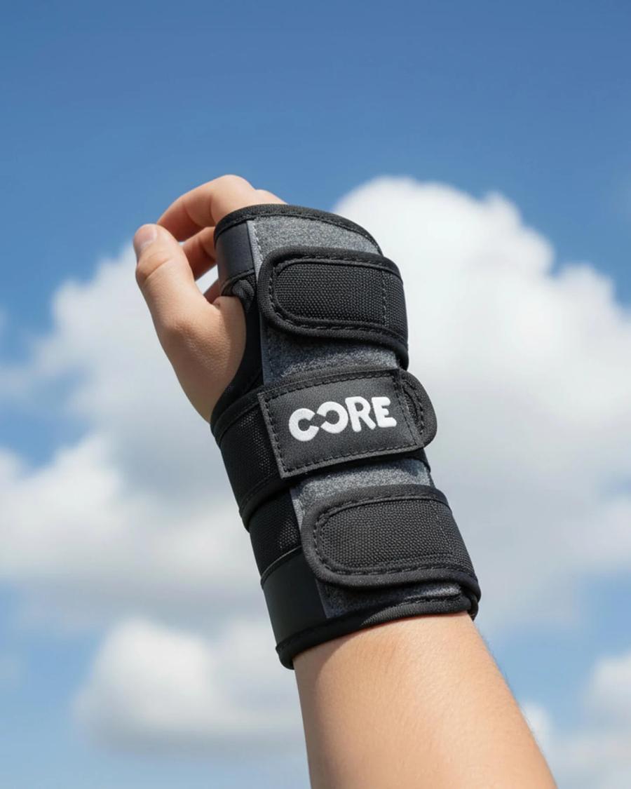 CORE Junior beskyttelsessæt 3-pak - sort