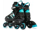 Raven Helix justerbar inliners med PU-82A hjul og ABEC-7 Carbon kuglelejer.