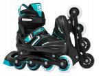 Raven Helix justerbar inliners med PU-82A hjul og ABEC-7 Carbon kuglelejer.