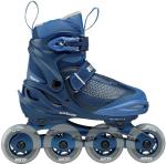 Roces Moody X inliners i blå til børn – justerbar pasform og bremse.