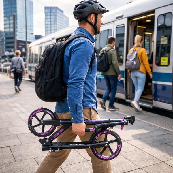Sådan vælger du et foldbart løbehjul til transport og hverdag