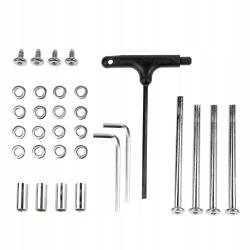 3-i-1 hjulboltsæt til Raven rulleskøjter til ombygning af Raven LIA og Raven ISLA fra inline til tri eller side-by-side.