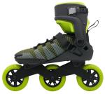 Roces R-EVO 100 inliners med 100 mm hjul, aluminiumschassis og stabil fitness-pasform til motion og fritid.