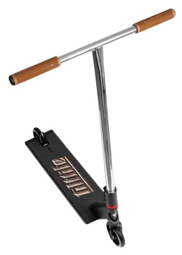 Tilt Contact Build trick løbehjul - Scales med bredt street deck, SCS compression og 110 mm hjul.