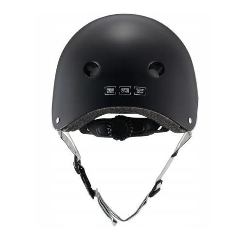 Raven Essto skaterhjelm sort med justeringssystem i nakken og ventilationshuller