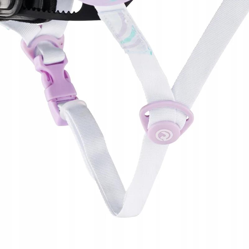 Raven Essto skaterhjelm lilla mint – justerbar pasform og ventilationshuller